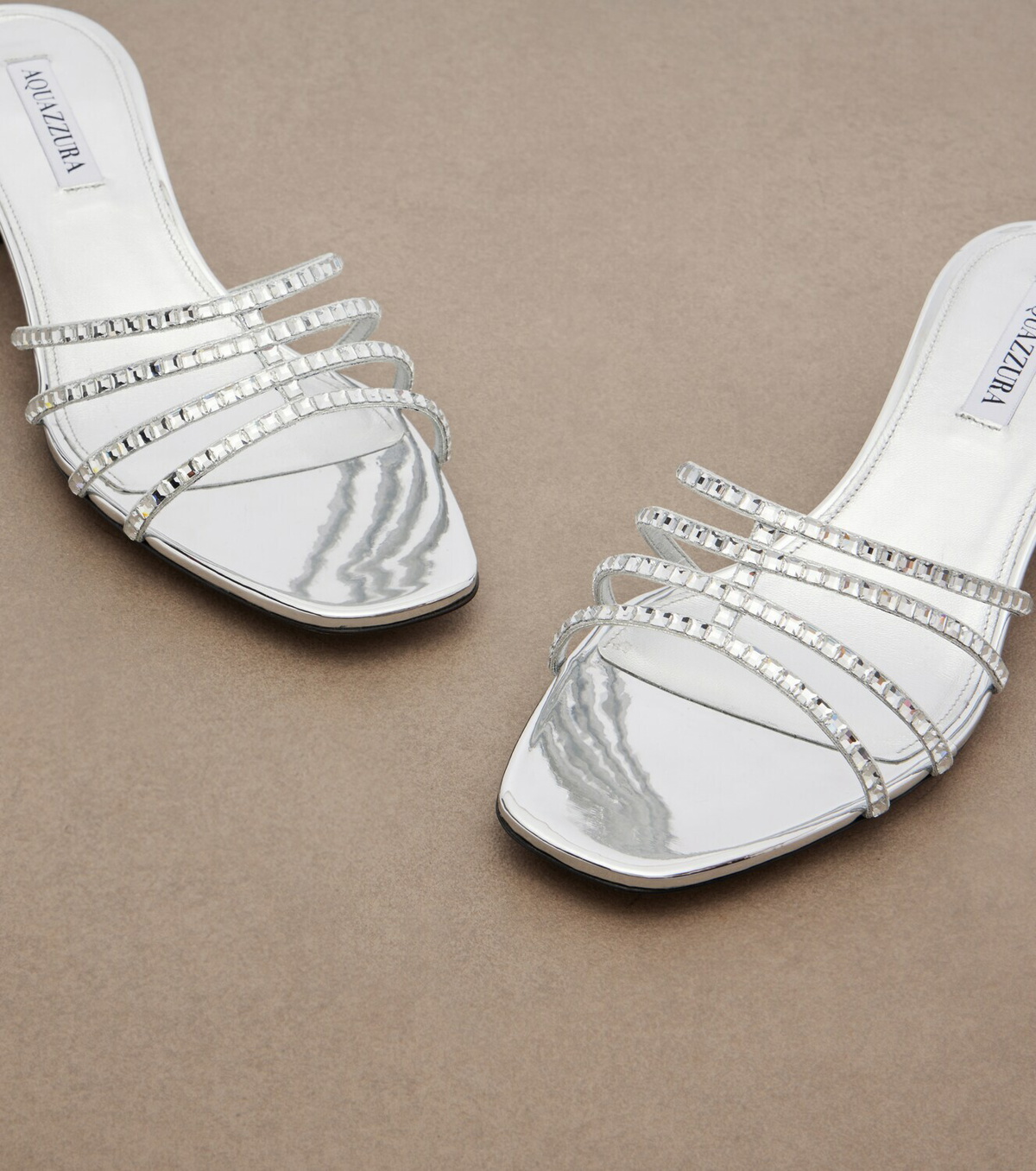 Aquazzura Sensation embellished leather sandals