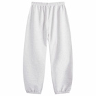 SKIMS Men's Fleece Lounge Relaxed Jogger in Light Heather Grey