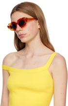 Loewe Orange Flower Sunglasses