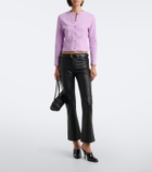 Stouls Dean flared leather pants