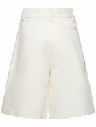 THE FRANKIE SHOP Xavier Cotton Denim Bermuda Shorts