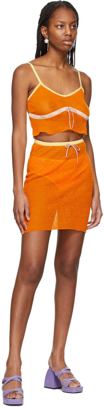 Cormio Orange Valentine Skirt