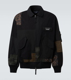 Comme des Garçons Homme Cotton-blend satin jacket