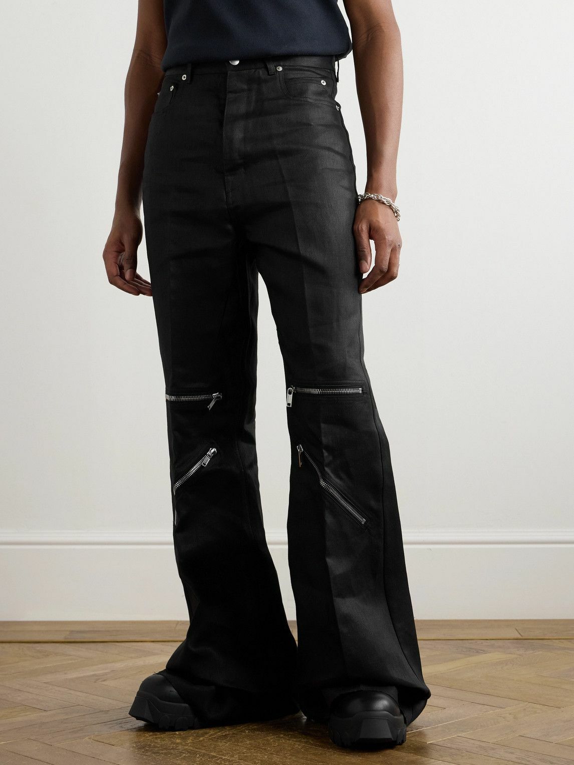RICK OWENS - 【25SS】ボラン フレア カーゴパンツ / BOLAN