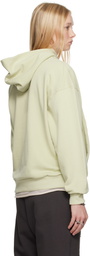 POST ARCHIVE FACTION (PAF) Yellow 8.0 Center Hoodie