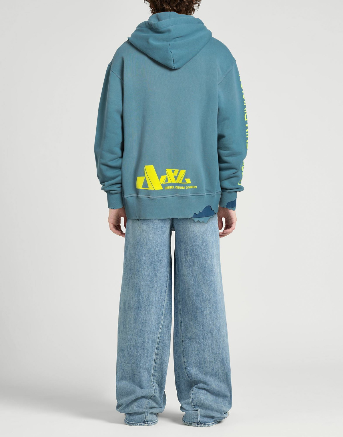 Diesel Mens Sweatshirt Slate in Blue