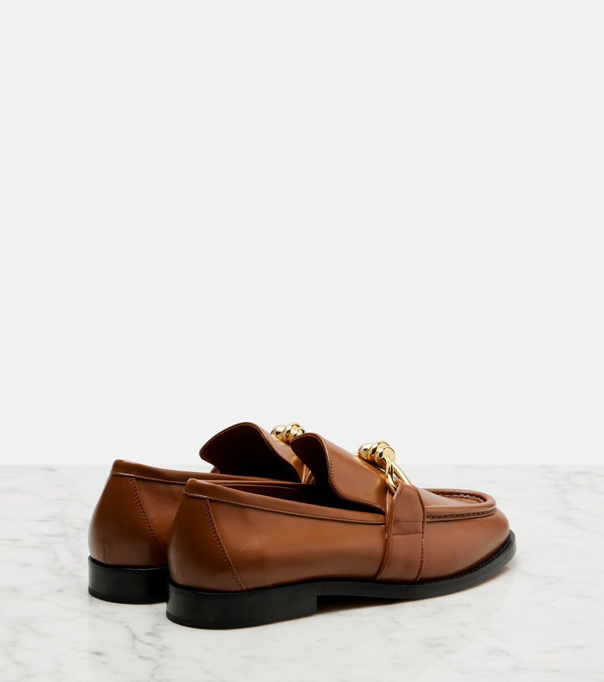 Bottega Veneta Astaire Knot leather loafers