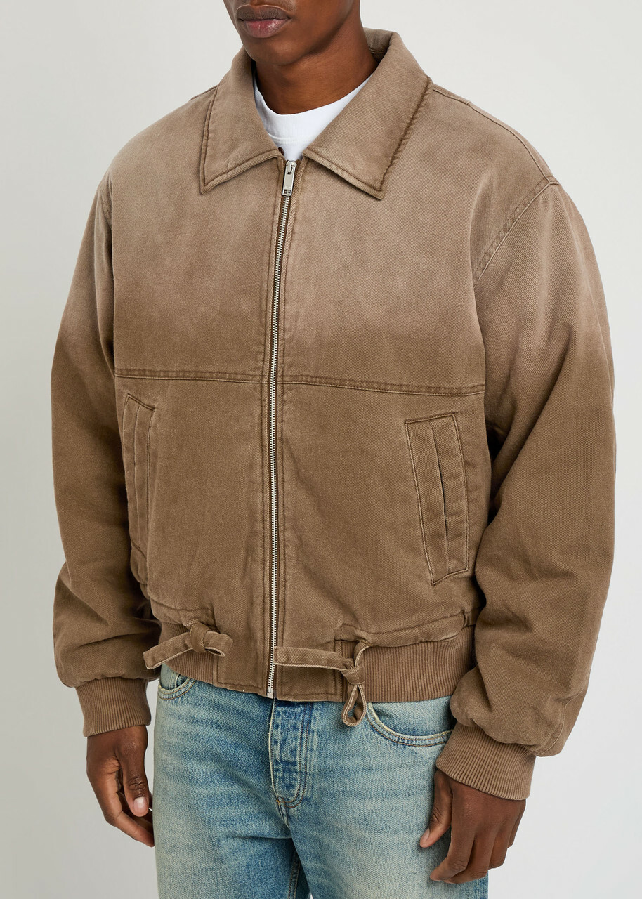 Axel Arigato Axis Denim Jacket Brown