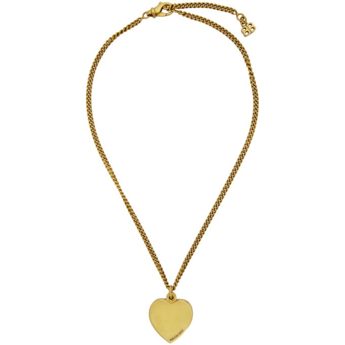 Photo: Balenciaga Gold Precious Necklace