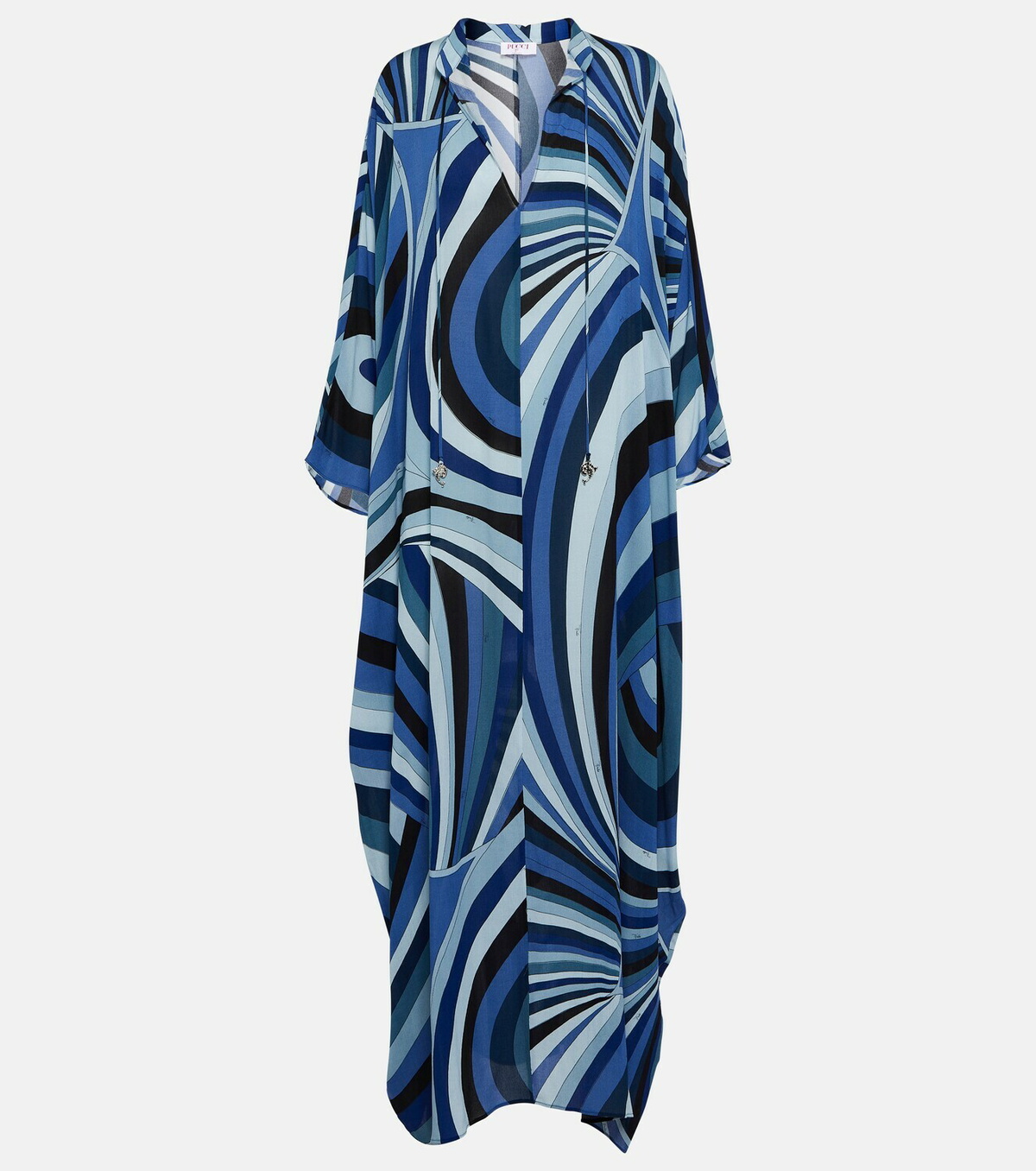 Pucci Printed chiffon kaftan Emilio Pucci