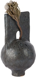 Soft Skills Black Anchor Vessel Vase