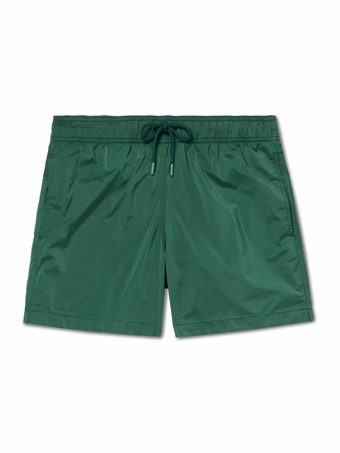 Malbon Golf - Bon Sport Piped Ripstop Golf Shorts - Green