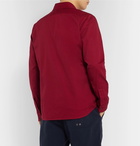 Aspesi - Garment-Dyed Cotton-Twill Overshirt - Red