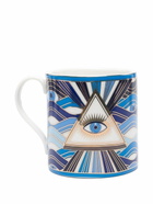 Jonathan Adler Blue Druggist Porcelain Mug Set