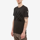 Moncler Men's Multi M Logo T-Shirt in Black