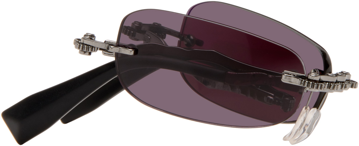 Kuboraum Gunmetal H47 Sunglasses