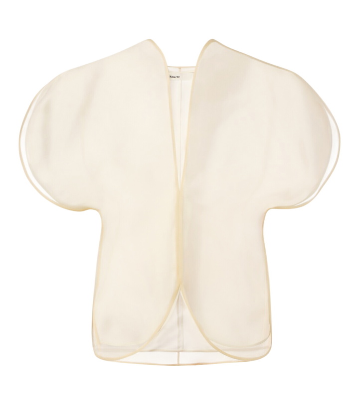 Photo: Khaite Briar silk organza top