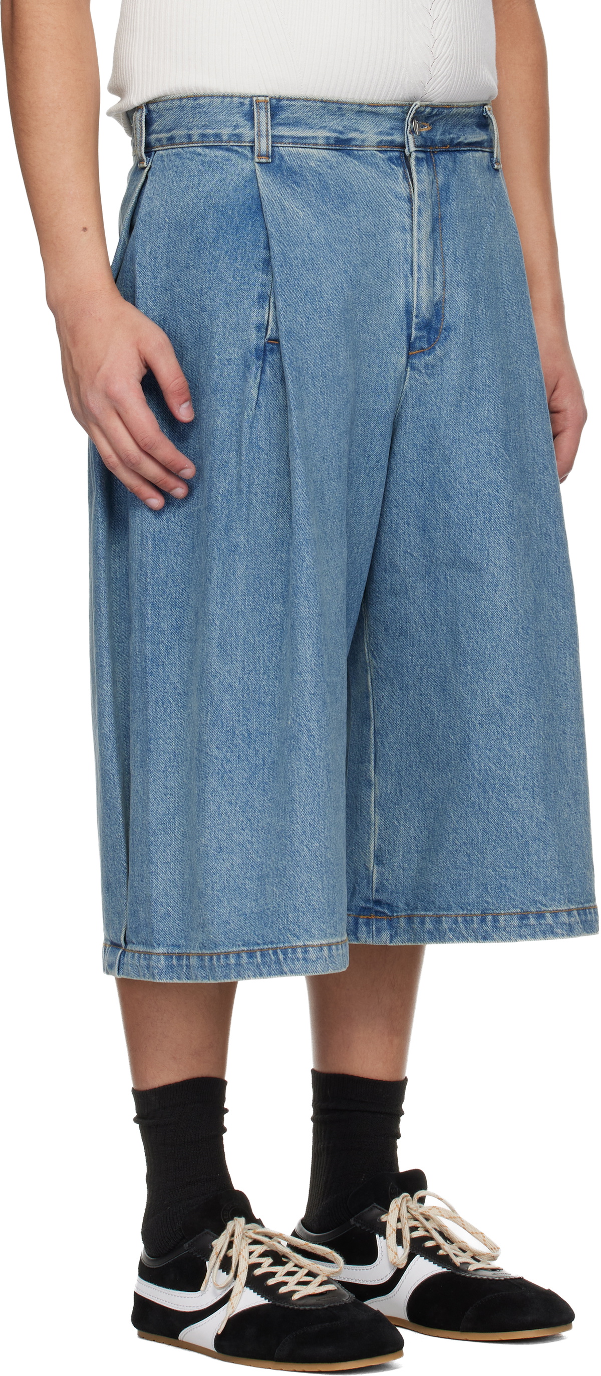 Seventh Blue Denim 410 Bermuda Shorts