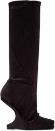 Rick Owens Lilies Purple Cantilever 11 Boots