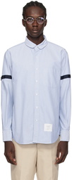 Thom Browne Blue Button Shirt