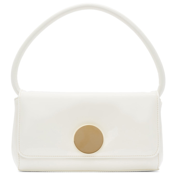 Little Liffner White Little Lady Swirl Bag - Neutrals Handle Bags