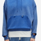 Cole Buxton Men's Pocket Fade Hoodie in Cobalt Blue