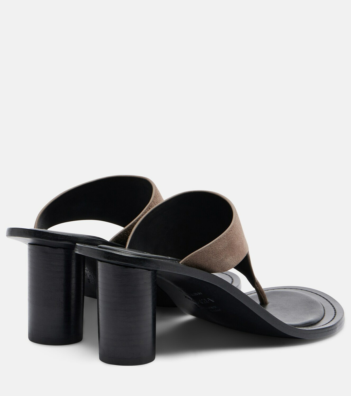 A.Emery Hardie suede thong sandals