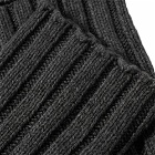 MHL by Margaret Howell Men's MHL. by Margaret Howell Ribbed Wrist Warmer in Charcoal
