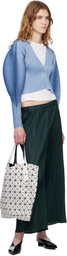 PLEATS PLEASE ISSEY MIYAKE Blue Monthly Colors December Cardigan