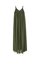 Ballantyne Military Green Polyester Dress