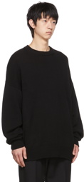 The Row Black Eka Sweater