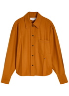 Victoria Beckham Twill Shirt Bronze