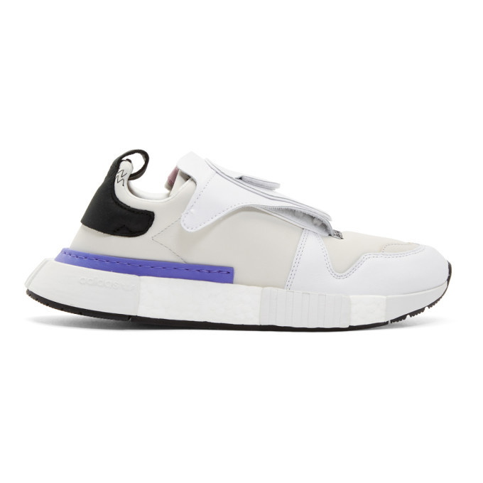 Photo: adidas Originals White Futurespacer Sneakers