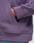 Carhartt Wip Hooded American Script Sweat Purple Hoodies