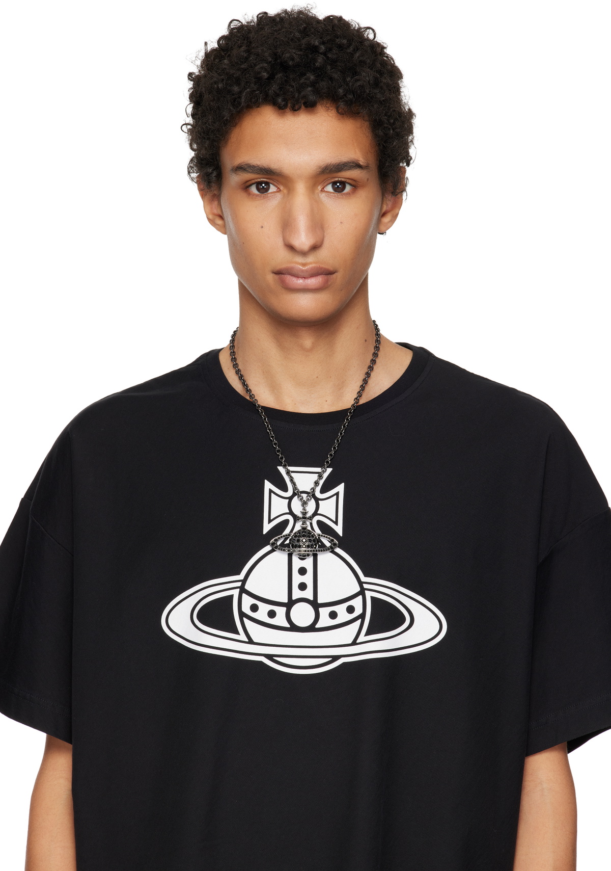 Vivienne Westwood Bas Relief Pendant Necklace