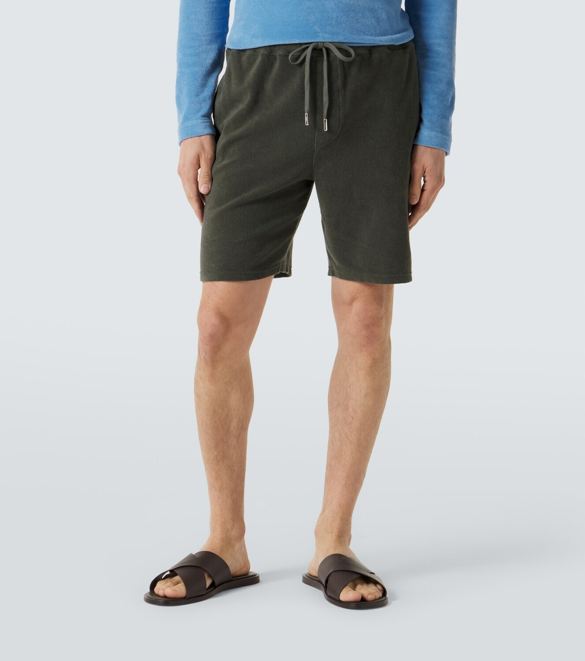 Fedeli Cotton terry shorts