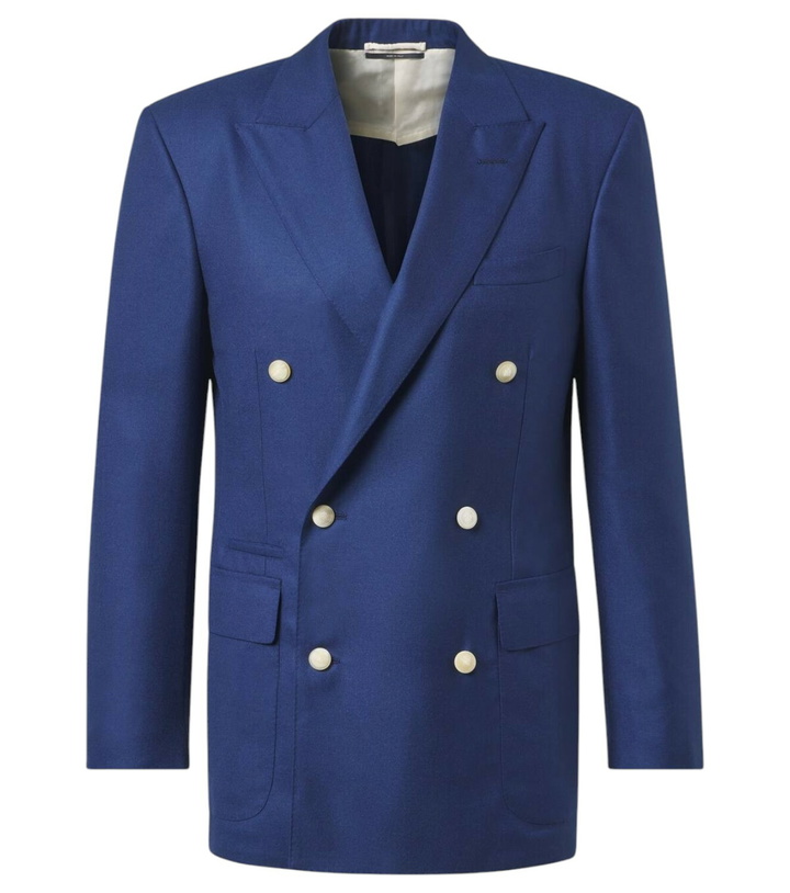Photo: Dunhill Double-breasted cashmere blazer