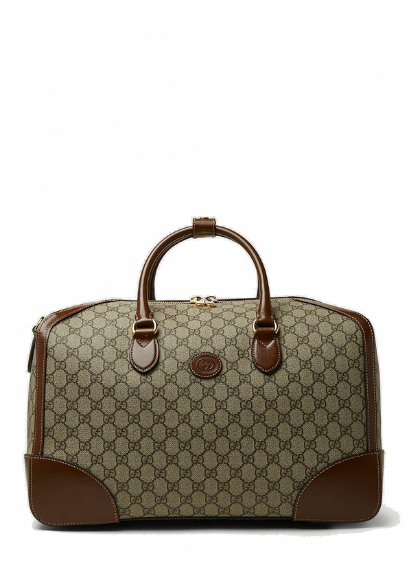 Photo: Interlocking G Duffle Bag in Beige