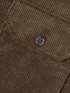 Monitaly - Fatigue 51 Cotton-Corduroy Overshirt - Brown