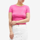 Gimaguas Women's Cherry Shinny T-Shirt in Pink