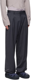 Kiko Kostadinov Navy Bendix Tailored Trousers