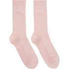 Jacquemus Pink Les Chaussettes Meunier Socks
