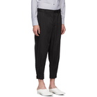 Issey Miyake Men Black Basics Torus Trousers