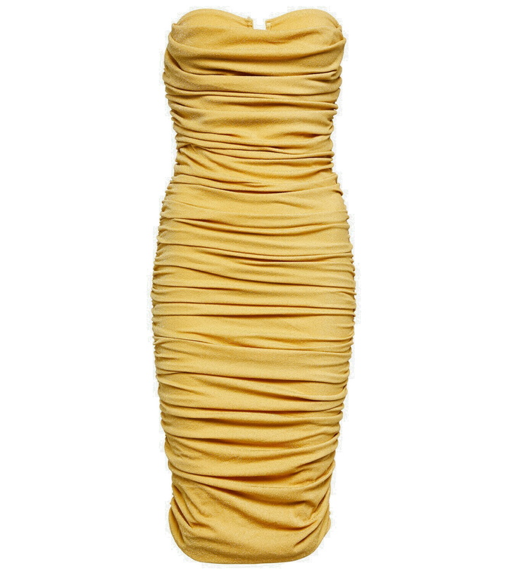 Photo: Bananhot Alex ruched midi dress