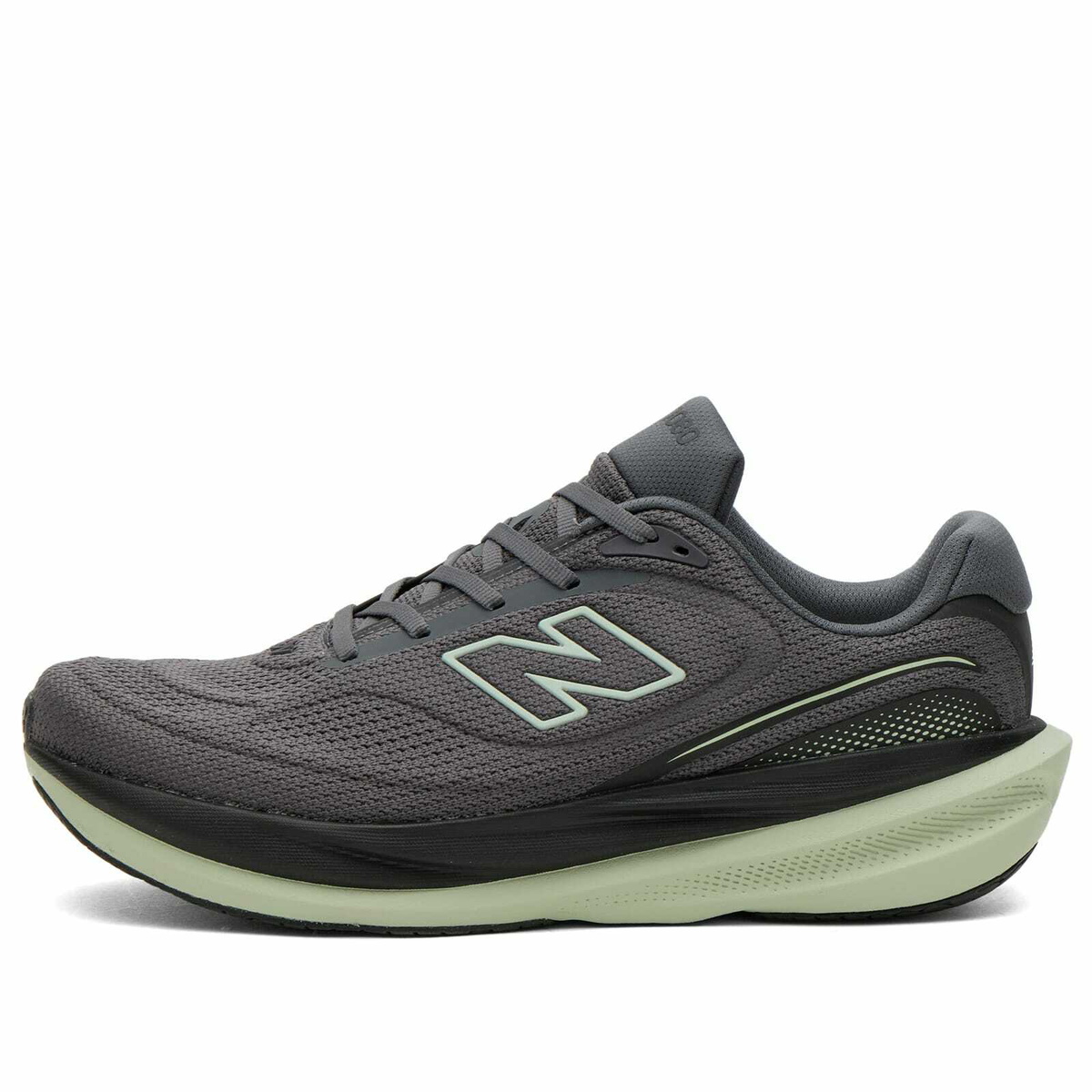 New Balance Men's 1080 v15 Sneaker in Magnet/Silver Moss