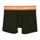 Calvin Klein Underwear Green and Orange Hazard Micro Low-Rise Boxer Briefs