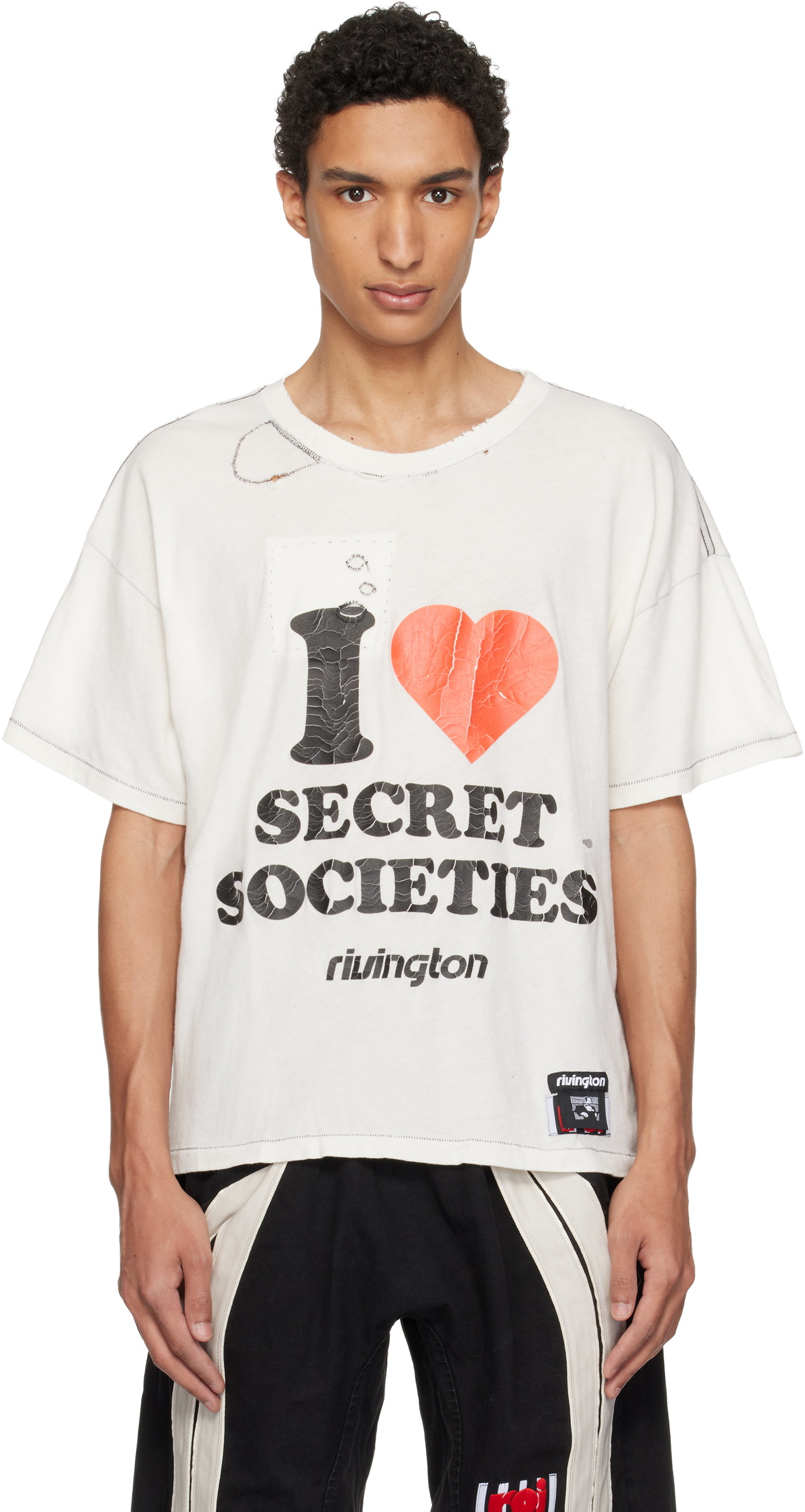 Rivington Roi Rebis Off-White 'Secret Societies' Tyler T-shirt