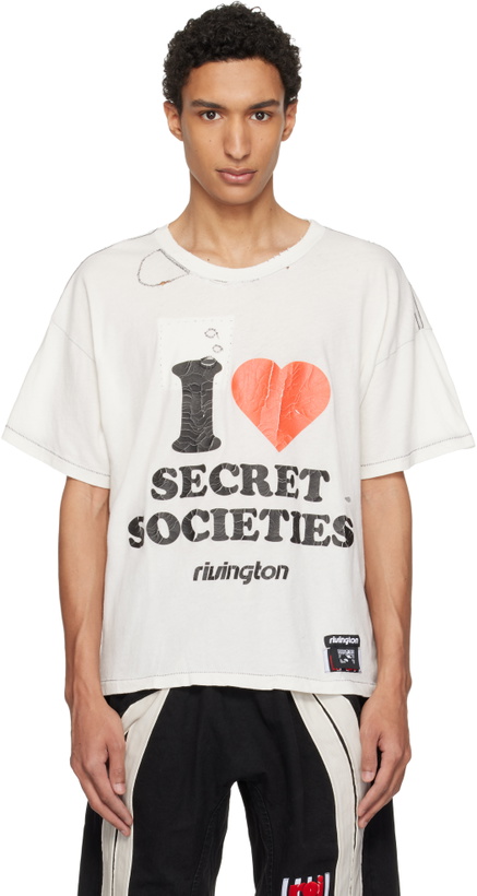 Photo: Rivington Roi Rebis Off-White 'Secret Societies' Tyler T-shirt