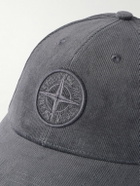 Stone Island - Logo-Embroidered Cotton-Corduroy Baseball Cap