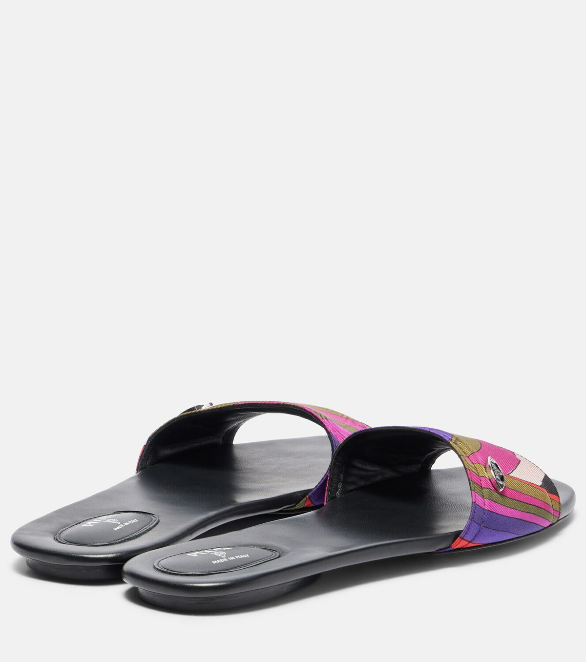 Pucci Yummi Iride silk slides